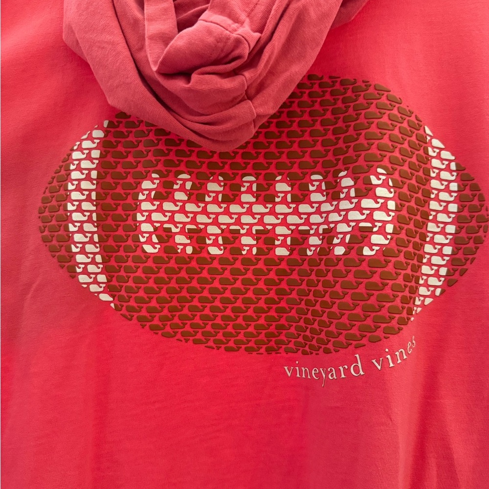 Vineyard Vines Hoodie with Football Design